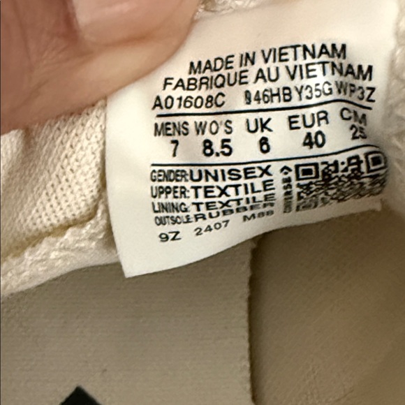 ConverseStar Player 76 'Vintage White Black' Unisex Size M 7 /W8.5 - Picture 9 of 13